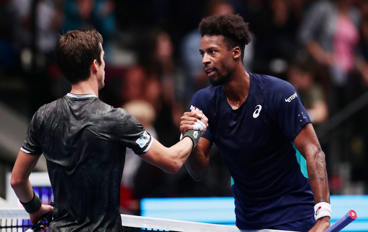 Aljaž Bedene, Gael Monfils | Aljaž Bedene je moral priznati premoč Gaelu Monfilsu. | Foto Reuters