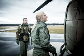 Romana Begović vojaška pilotka