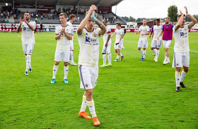 Mariborčani so kar na štirih od sedmih tekem v Prvi ligi Telekom Slovenije v tej sezoni dosegli po pet zadetkov. V nedeljo so premagali Triglav v Kranju s 5:1. | Foto: Vid Ponikvar/Sportida