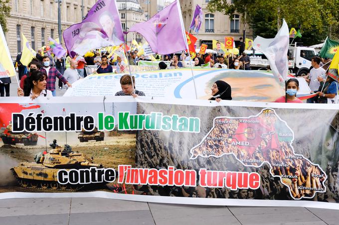 Kurdi lahko za zdaj samo sanjarijo o neodvisni in mednarodno priznani kurdski državi Kurdistan, ki bi združila na štiri države razdeljeno ozemlje Kurdov. | Foto: Guliverimage/Vladimir Fedorenko