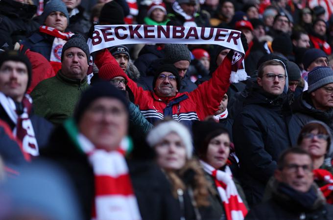 Franz Beckenbauer slovo Alianz Arena | Foto: Reuters