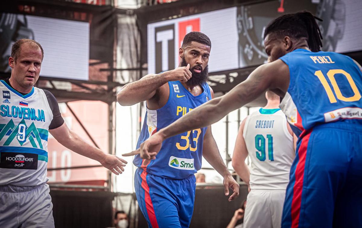 Košarka 3x3: Slovenija - Francija | Slovenci so danes v Gradcu izgubili proti Franciji in premagali Filipine. | Foto FIBA