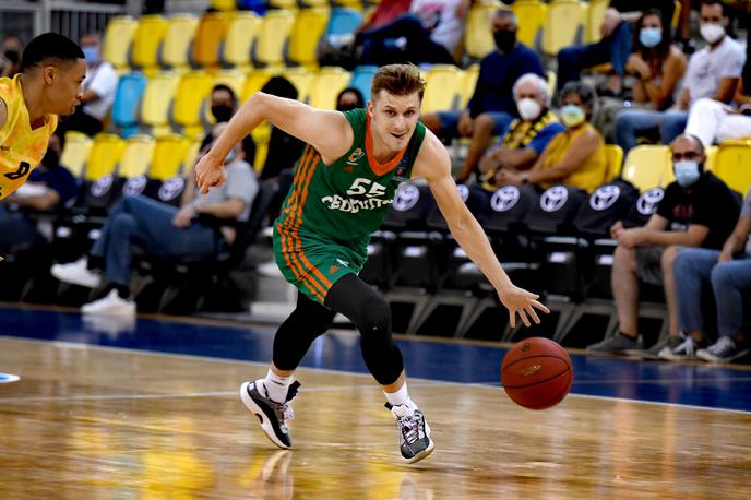 Luka Rupnik Cedevita Olimpija - Gran Canaria (Eurocup) | Luka Rupnik se na lastno željo poslavlja od Cedevite Oliimpije.  | Foto KK Cedevita Olimpija