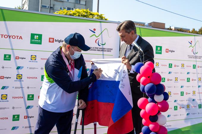 sprejem paralimpijcev | Foto: Matic Klanšek Velej/Sportida