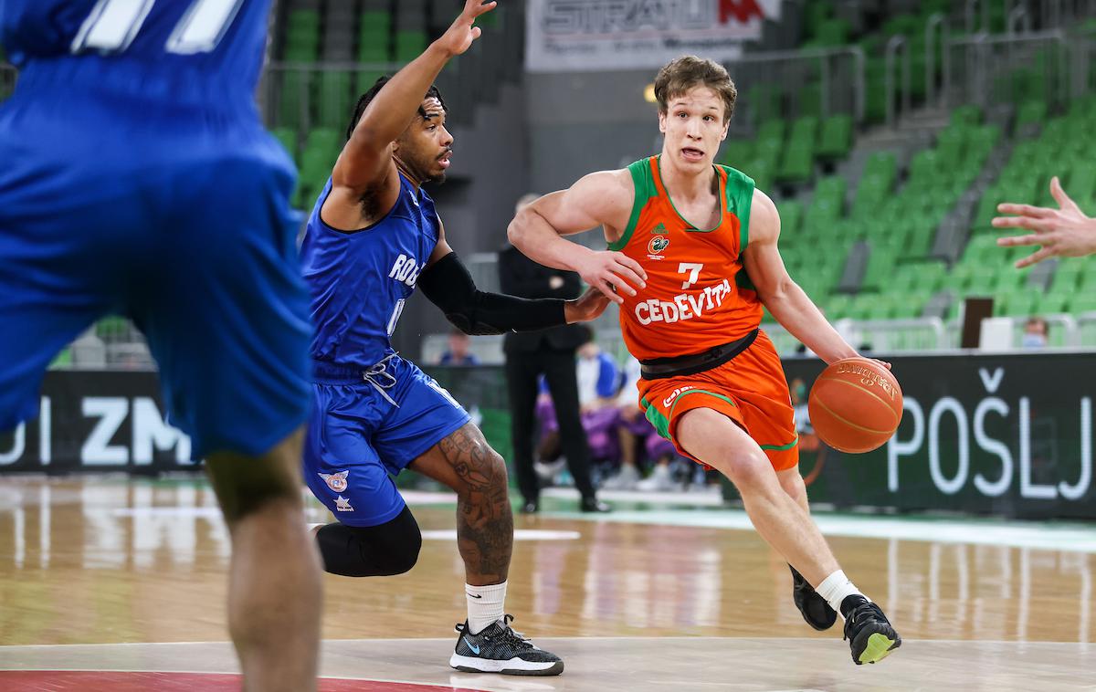 Cedevita Olimpija - Rogaška | Olimpija je doživela polom v Domžalah. | Foto Vid Ponikvar