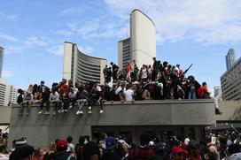 Slavje NBA naslova Toronto Raptors