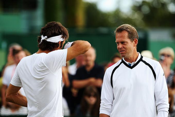 Stefan Edberg je sodeloval z Rogerjem Federerjem. | Foto: Gulliver/Getty Images