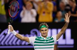 Federer podira rekorde tudi, ko je poškodovan