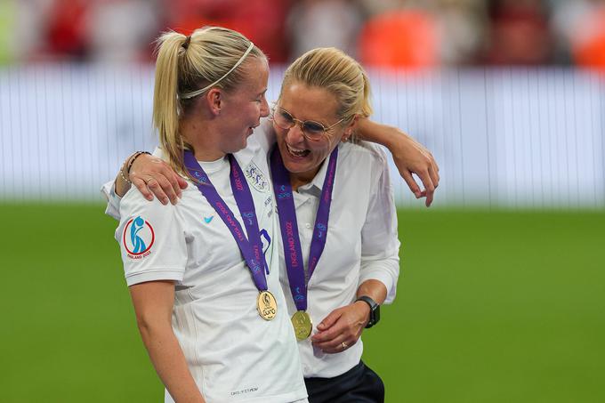 Angležinje pod taktirko Sarine Wiegman spadajo v ožji krog favoritinj za kolajne. | Foto: Guliverimage