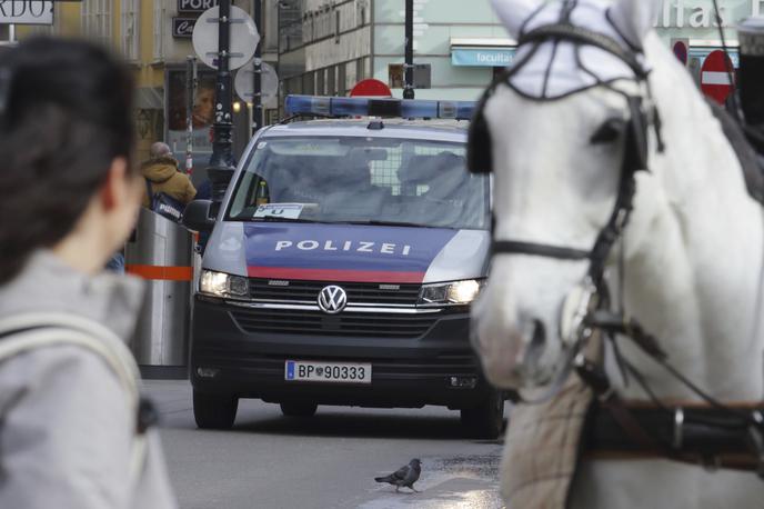 Dunaj, policija | Ob vstopu v lokal Asia Studio so policisti in reševalci naleteli na zelo nasilen prizor.  | Foto Guliverimage