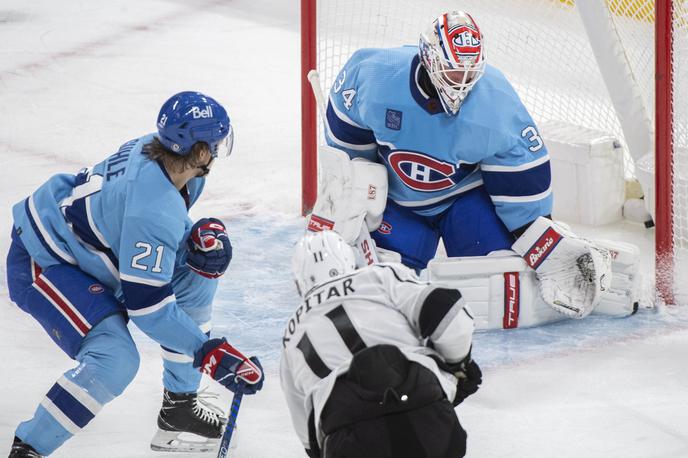 Los Angeles Kings | Anže Kopitar je v deseti minuti zadel za vodstvo z 1:0, Kralji so na koncu zmagali s 4:2. | Foto Guliverimage