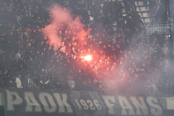 Jan Mlakar je s splitskim Hajdukom gostoval v vročem Solunu in doživel boleč izpad (0:3). | Foto: Guliverimage/Vladimir Fedorenko