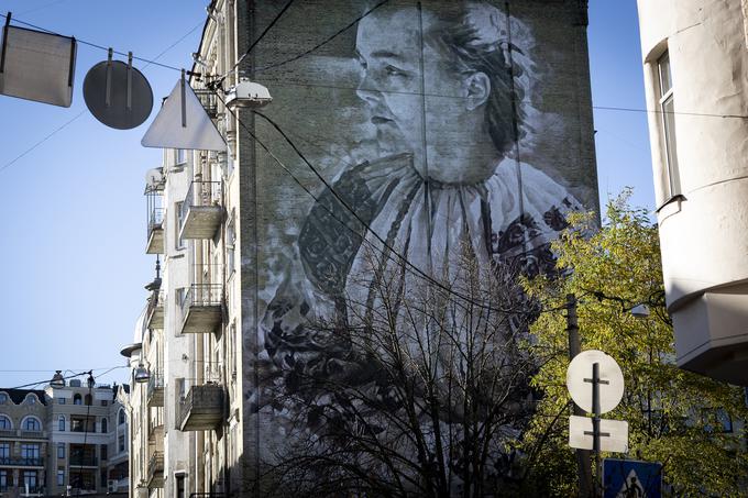 Portret Lesje Ukrajinke, ukrajinske pesnice iz 19. stoletja: Guido van Helten, Avstralija  | Foto: Ana Kovač