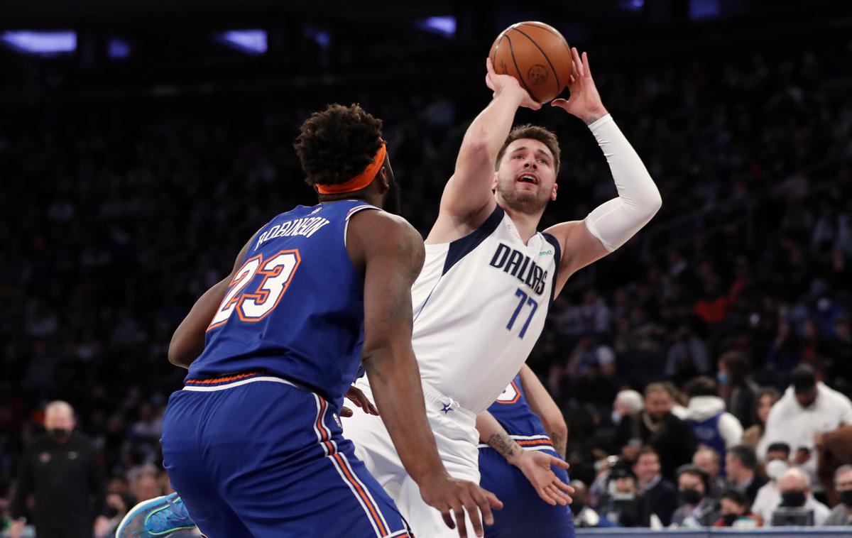 Luka Dončić | Luka Dončić je moral priznati premoč košarkarjem New York Knicks. | Foto Guliverimage