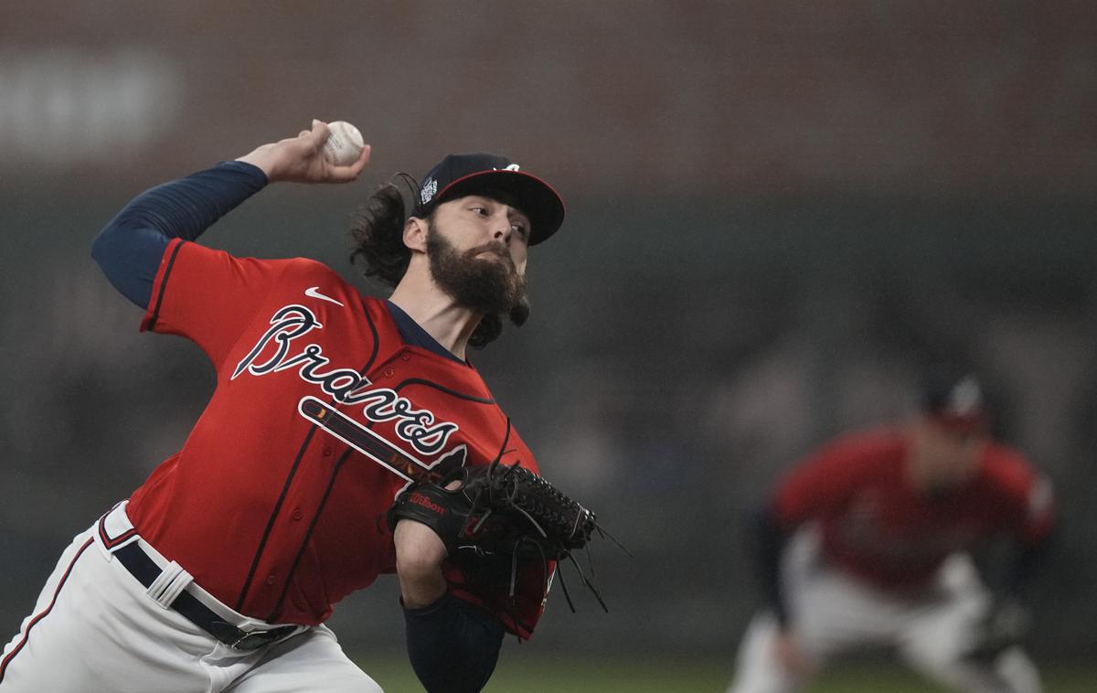 Ian Anderson | Metalec Atlante Ian Anderson je na velikem finalu lige MLB pisal zgodovino. | Foto Guliverimage