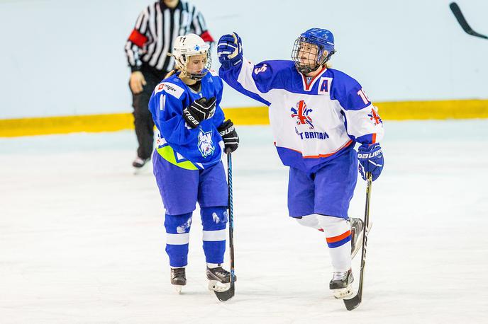 risinje, slovenska ženska hokejska reprezentanca, Slovenija - Velika Britanija | Foto Žiga Zupan/Sportida