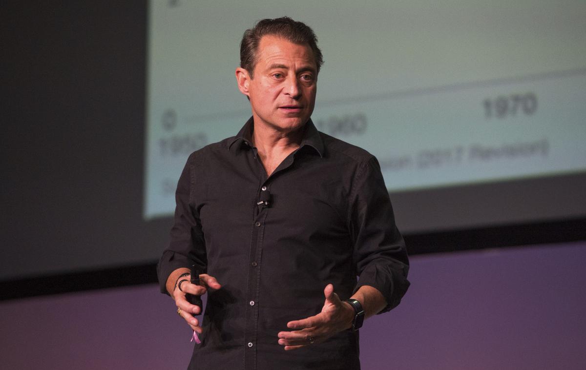 Peter Diamandis | Na tridnevnem dogodku, ki ga je organiziral Peter Diamandis, od gostov z vsega sveta, čeprav je bil svet januarja v trdnem primežu epidemije bolezni covid-19, niso zahtevali, da vedno in povsod nosijo zaščitne obrazne maske. | Foto Guliver Image