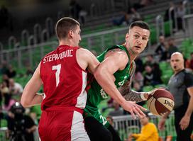 polfinale ABA Cedevita Olimpija FMP Alen Omić