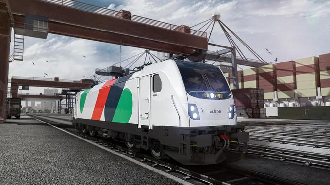 Alsomova večsistemska električna lokomotiva Traxx 3 MS | Foto: Alstom