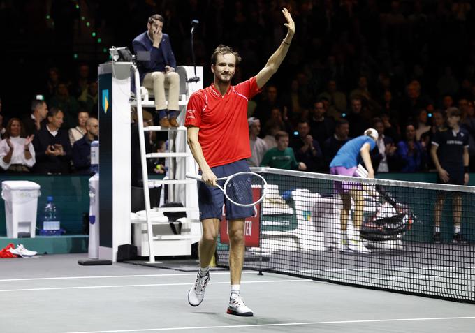 Danil Medvedjev je slavil v Rotterdamu. | Foto: Reuters