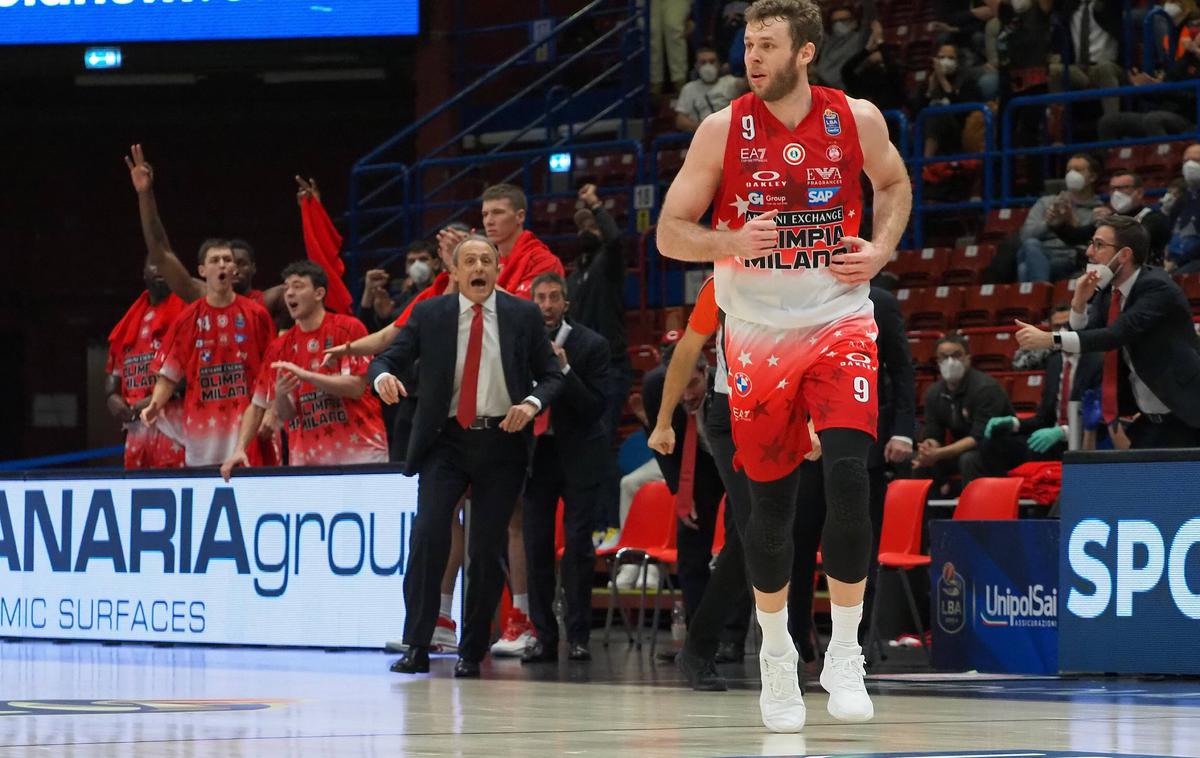 Olimpia Milano | Milanska Olimpia bi se morala pomeriti z Zenitom. | Foto Guliverimage