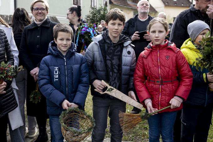 Številni mladi so izdelali kmečka orodja.  | Foto: Ana Kovač