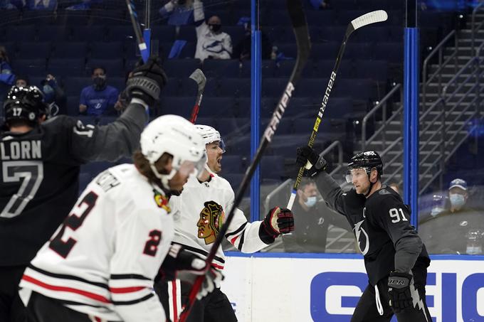 Tampa je še drugič v dveh dneh ugnala Chicago. | Foto: Guliverimage/Vladimir Fedorenko