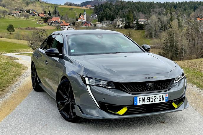 Peugeot 508 PSE | Foto Gregor Pavšič