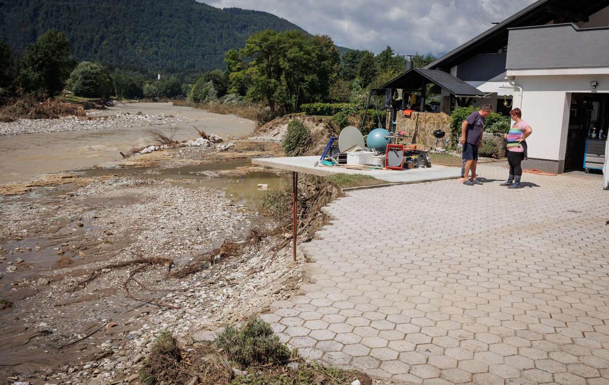 Letuš, poplave | V skladu z zakonom o odpravi naravnih nesreč so občine upravičene do predplačil do višine 40 odstotkov predhodne ocene škode. | Foto STA