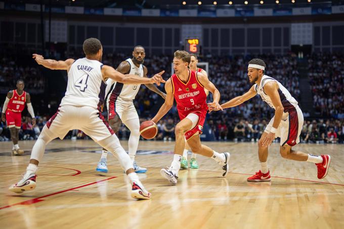 Franz Wagner je za Nemčijo dosegel 18 točk. | Foto: Guliverimage