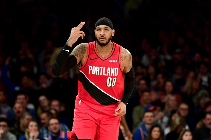 Carmelo Anthony | Carmelo Anthony je odločil tekmo v Torontu.  | Foto Getty Images