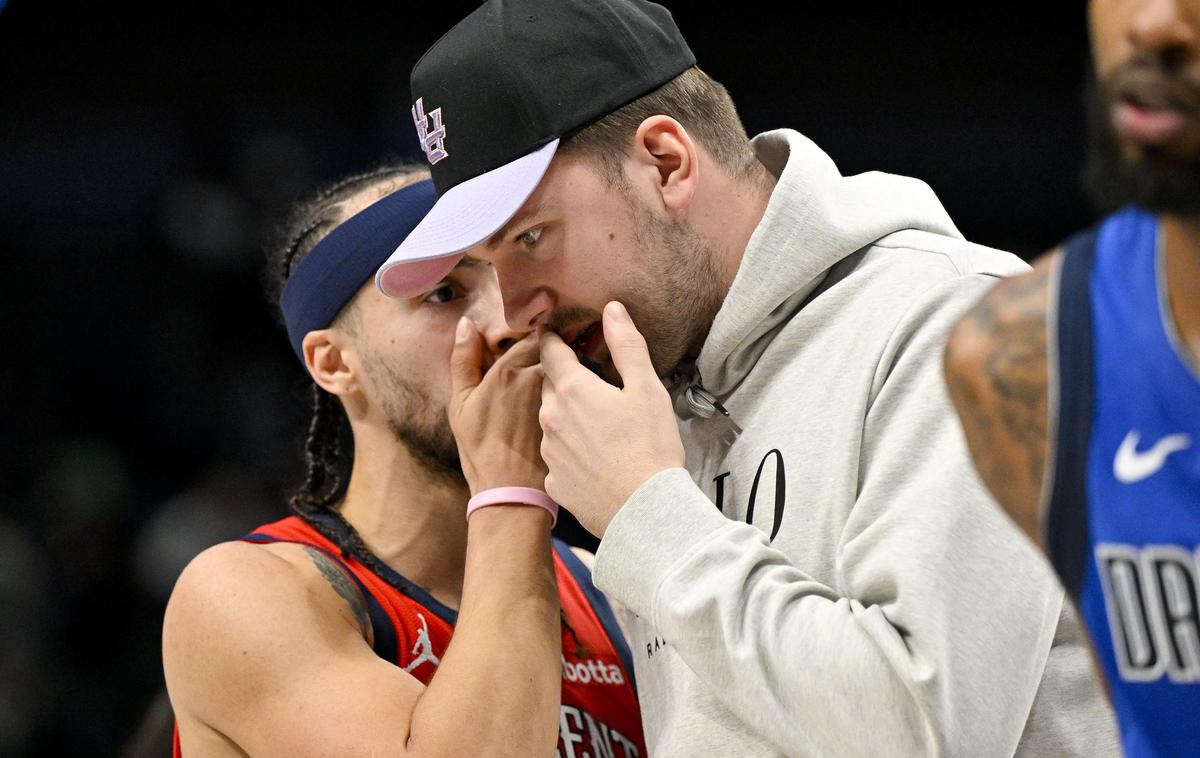 Luka Dončić | Luka Dončić je izpustil še drugo zaporedno tekmo, skupno šesto v sezoni. | Foto Reuters