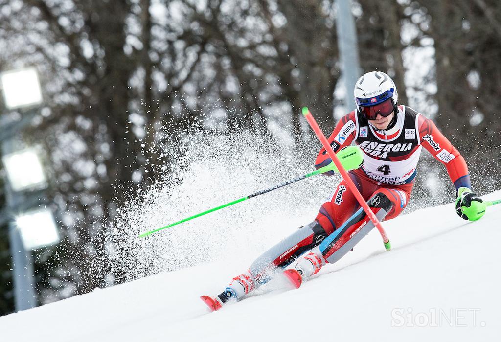 Slijeme moški slalom 2018