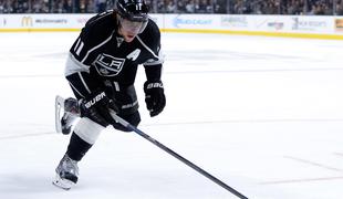 Kopitar podajal za zmago Kraljev, Brodeur po 21 letih za drugi NHL klub (video)