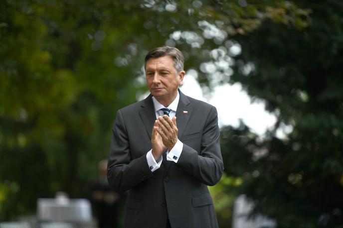 Borut Pahor jabolko navdiha | Foto STA