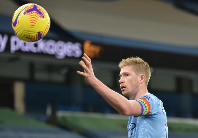 Belgijec Kevin De Bruyne je postavil končni rezultat na Etihadu. | Foto: Reuters