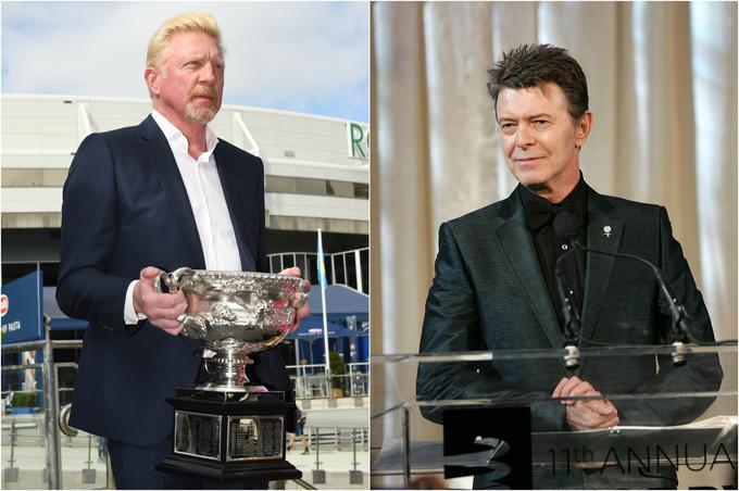 Med upniki sta navedena tudi Boris Becker in že pokojni David Bowie. | Foto: Getty Images