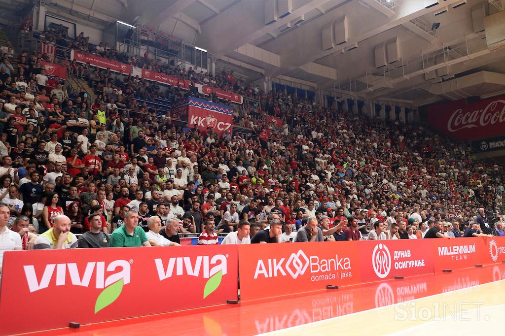 Crvena zvezda : Cedevita Olimpija, liga ABA, polfinale 3. tekma