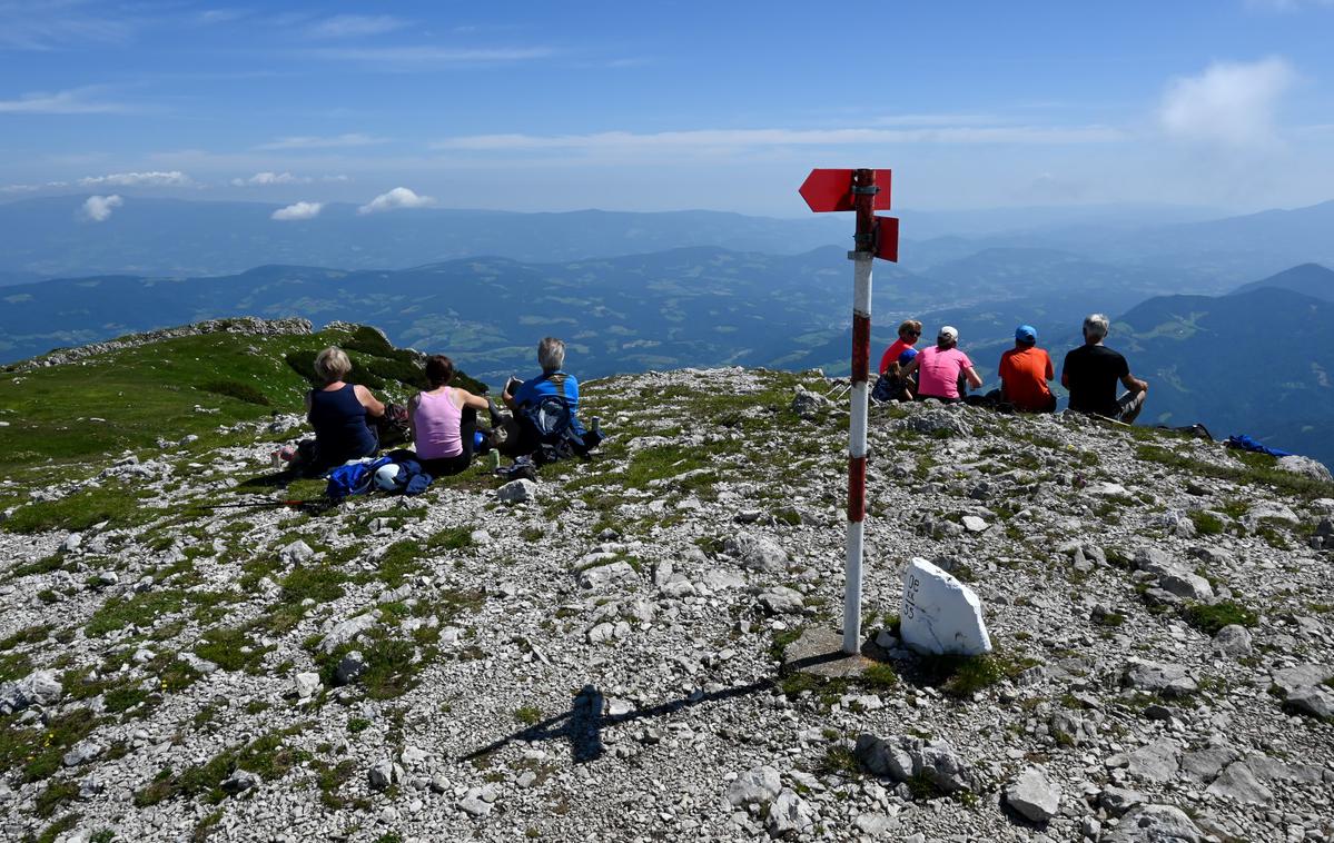 Peca | Kordeževa glava, najvišji vrh Pece | Foto Matej Podgoršek