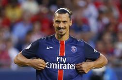 Ibrahimović in PSG odpihnila Lyon, napredoval tudi Marseille