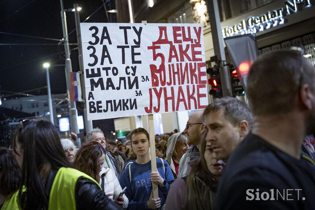 Protesti Beograd 14.03.2025