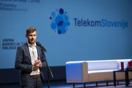 Bralna značka 2023. Primož Kučič, Telekom Slovenije.