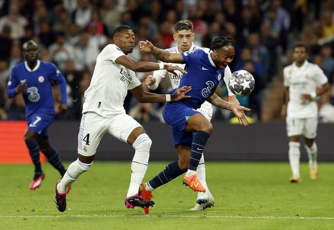 Raheem Sterling je imel takoj po zadetku Reala veliko priložnost za izenačenje. | Foto: Reuters