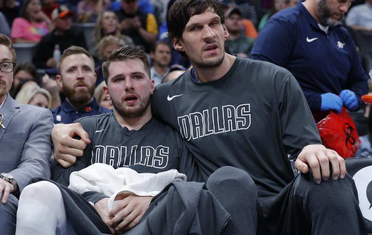 Luka Dončić Boban Marjanović | Kot vse kaže, se bo Marjanović preselil v Houston. | Foto Reuters