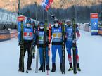 Ruhpolding, štafeta Rusije, biatlon