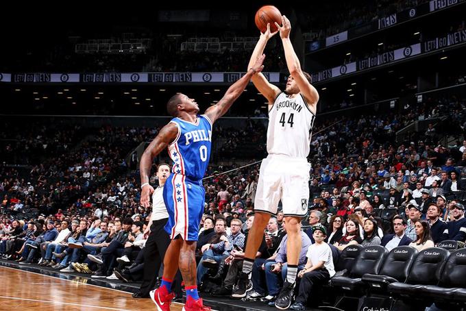 Odkar se je klub preselil v Brooklyn še nihče ni dosegel toliko točk kot 26-letni hrvaški reprezentant. | Foto: Guliverimage/Getty Images