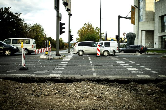 Dunajska, kolesarska steza | Foto: Ana Kovač