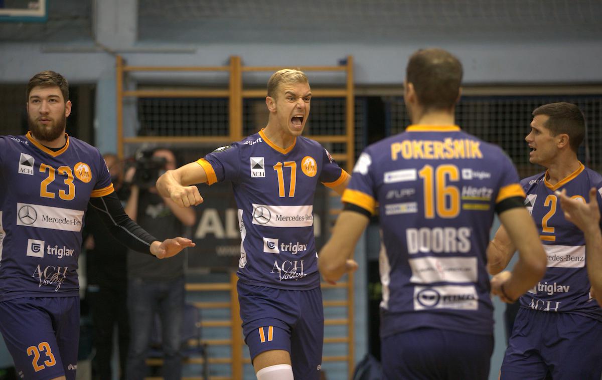 Calcit Volley ACH Volley | ACH-jevci so s 3:0 slavili na gostovanju v Kamniku. | Foto Sportida