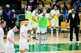 futsal, Slovenija : Makedonija, 12. april 2021