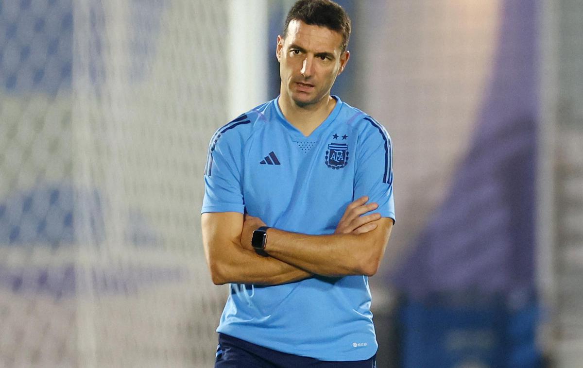 SP Lionel Scaloni | Lionel Scaloni je Argentino popeljal do naslova svetovnega prvaka. | Foto Reuters